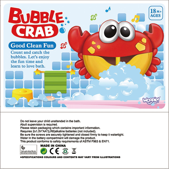 WOOPIE BABY Bubble Bath Toy with Melody