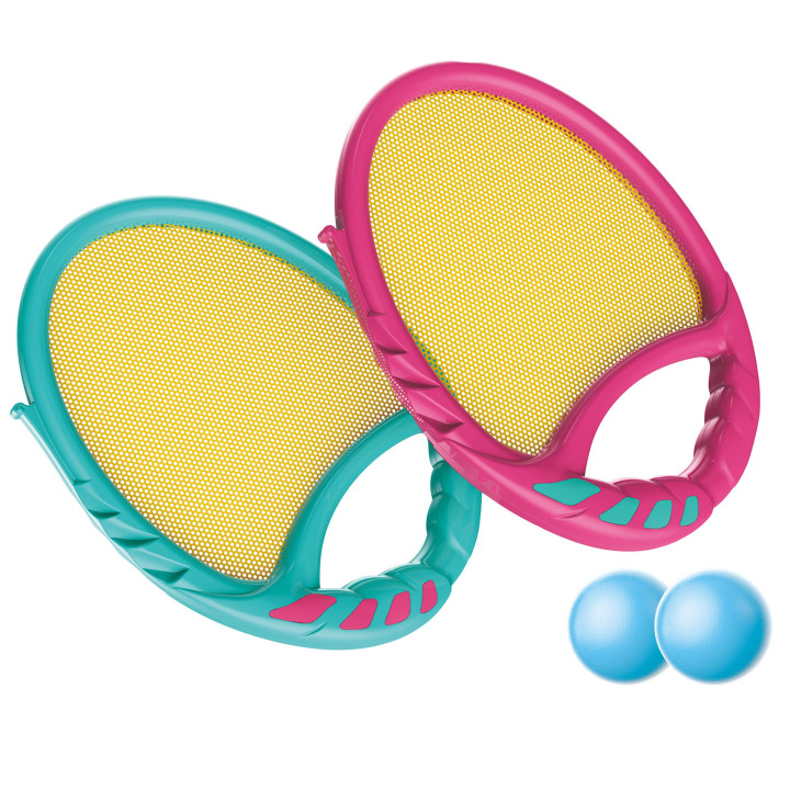 WOOPIE Catch Ball Arcade Game 2 Paddles + 2 Balls