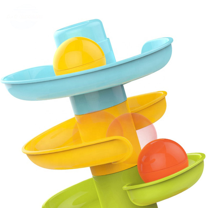 WOOPIE BABY Ball Track Spiral Set + 3 Balls