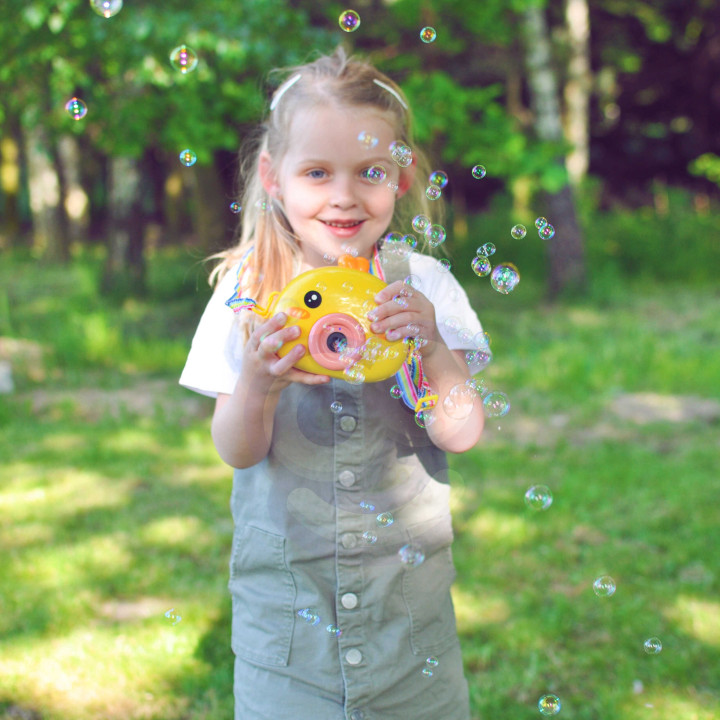 WOOPIE Chick Bubble Machine for Kids