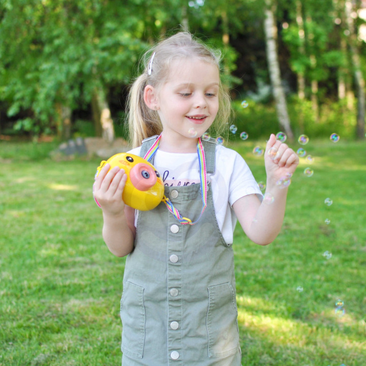 WOOPIE Chick Bubble Machine for Kids
