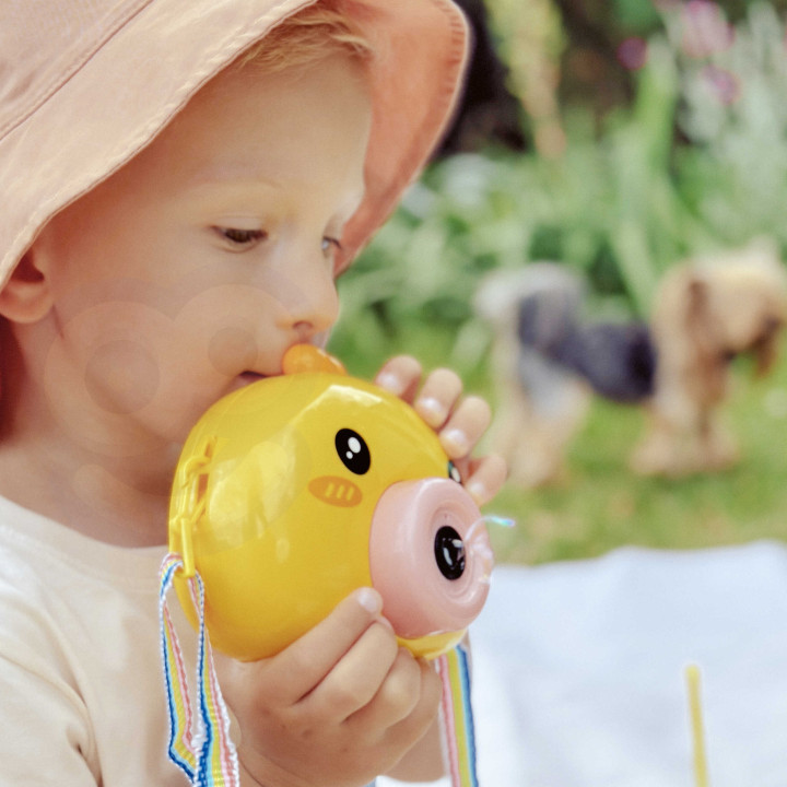 WOOPIE Chick Bubble Machine for Kids