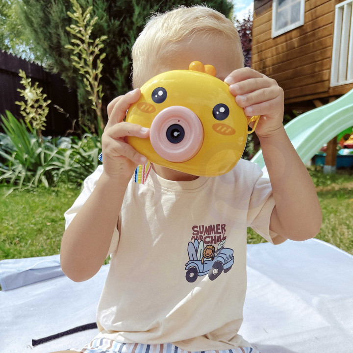 WOOPIE Chick Bubble Machine for Kids