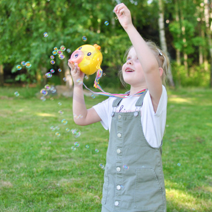 WOOPIE Chick Bubble Machine for Kids