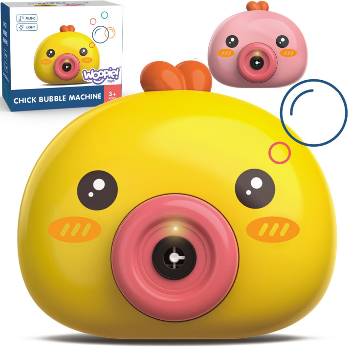 WOOPIE Chick Bubble Machine for Kids