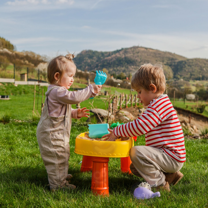 WOOPIE Water Table 2in1 Sandbox Pirate Ship 8 acc.
