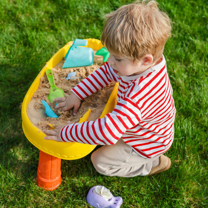 WOOPIE Water Table 2in1 Sandbox Pirate Ship 8 acc.