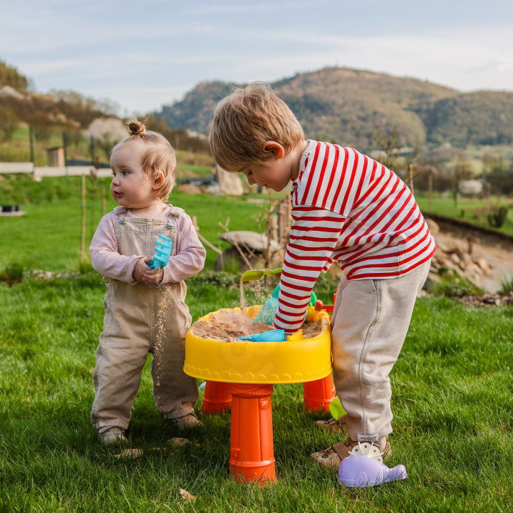 WOOPIE Water Table 2in1 Sandbox Pirate Ship 8 acc.