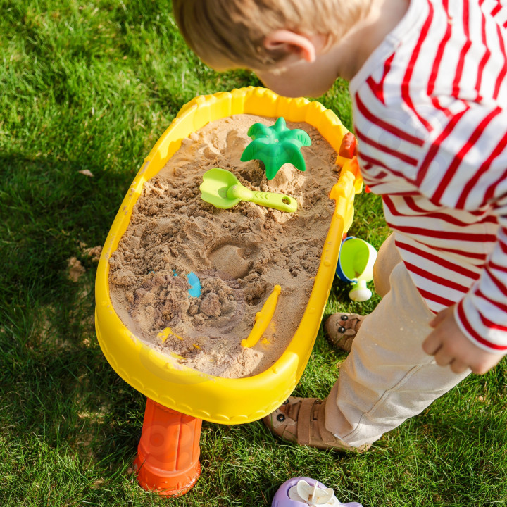 WOOPIE Water Table 2in1 Sandbox Pirate Ship 8 acc.