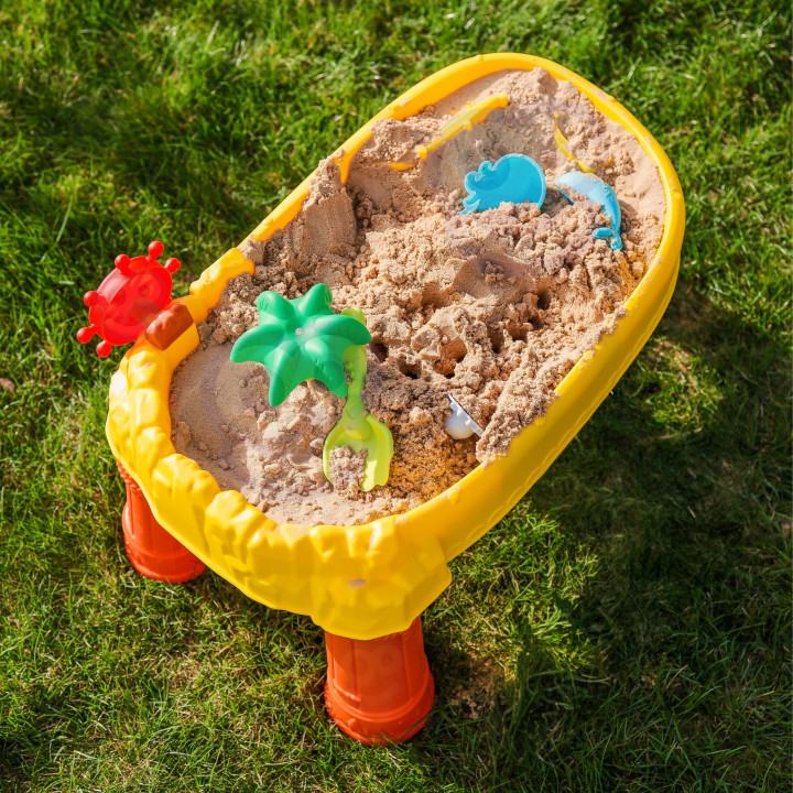 WOOPIE Water Table 2in1 Sandbox Pirate Ship 8 acc.
