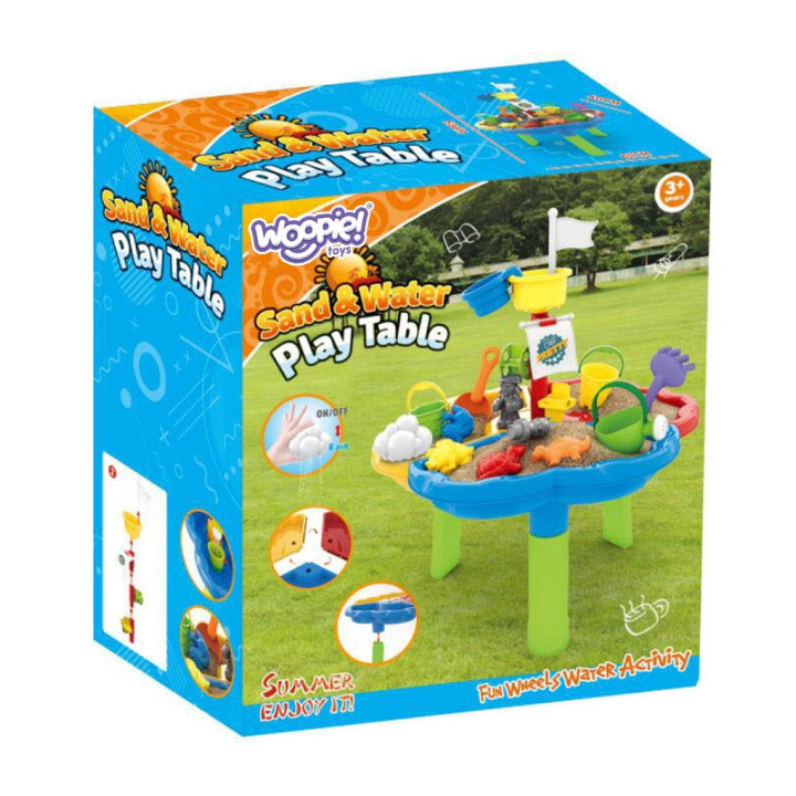 WOOPIE Water Table Sandbox 3in1 Pirate Ship 13 pcs.