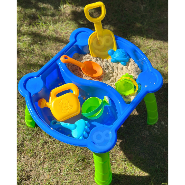 WOOPIE Water Table 2in1 Sandbox 9 acc.