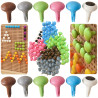 MASTERKIDZ Colorful Jumbo Pegs for STEM Board 128 Pcs - 6 Colors
