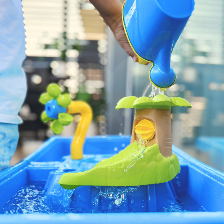 WOOPIE Water Table 2 in 1 Palm Sandbox 18 pcs.