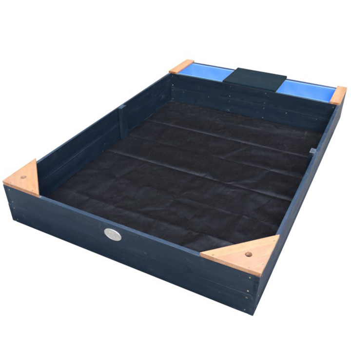 AXI Large Sandbox with Containers, Seat and Cover