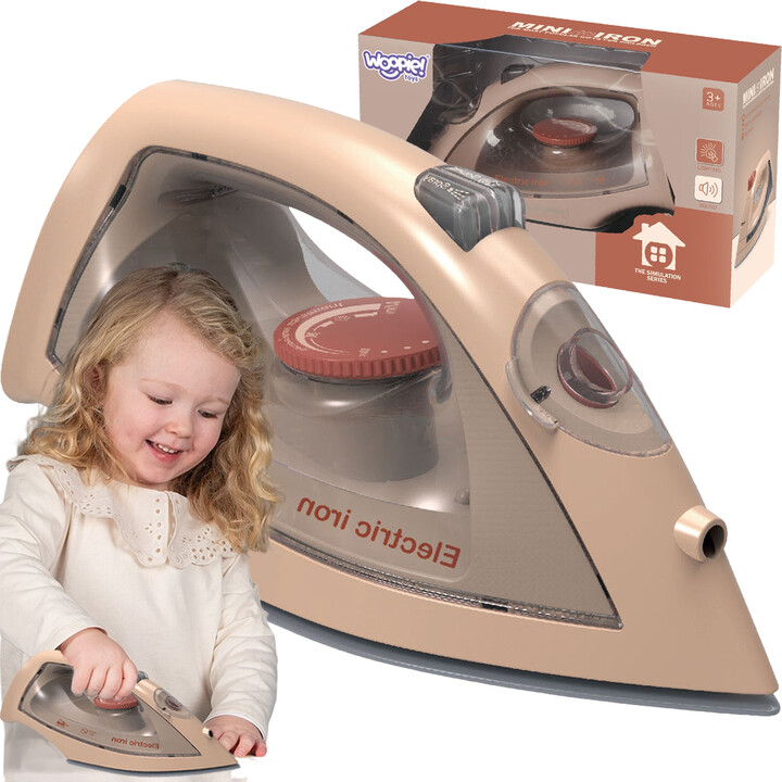 WOOPIE Iron with Sprayer, Light and Sound for Kids