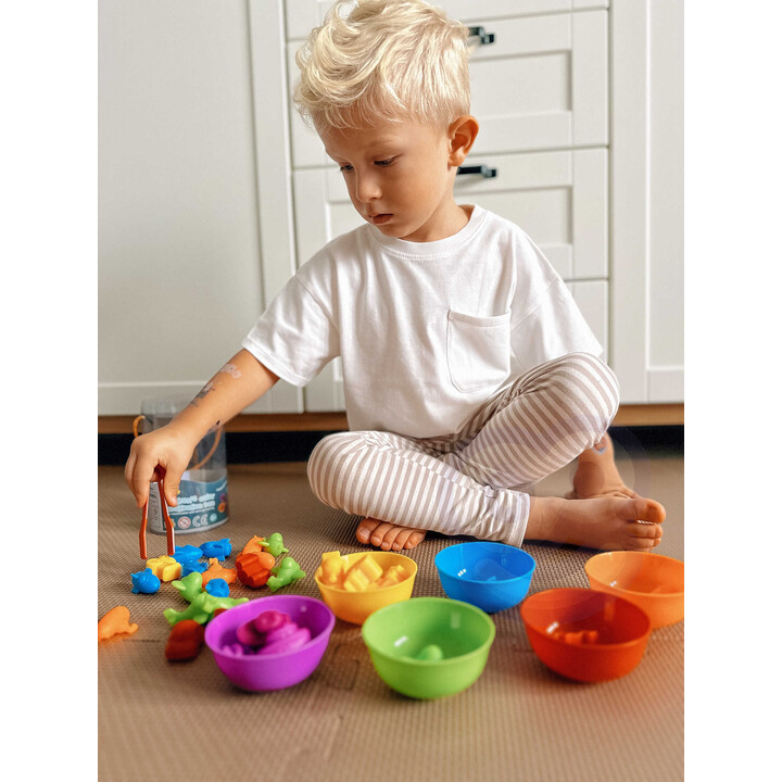 WOOPIE Montessori Educational Game Color Sorter Vehicles 44 pcs.