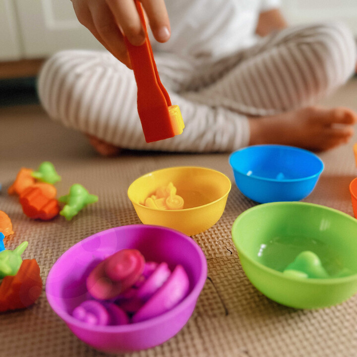 WOOPIE Montessori Educational Game Color Sorter Vehicles 44 pcs.