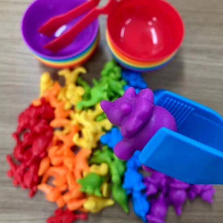 WOOPIE Montessori Educational Game Color Sorter Vehicles 44 pcs.