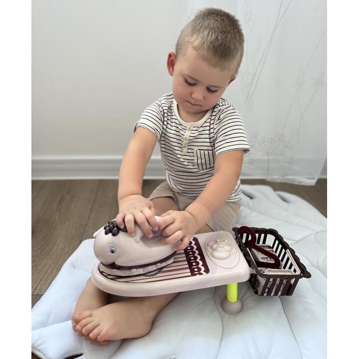 WOOPIE 2-in-1 Ironing Set, Iron Board with Music, 7 pcs.