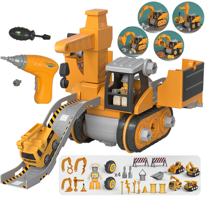 WOOPIE Mega Construction Site 5in1 XXL DIY Screwing Kit