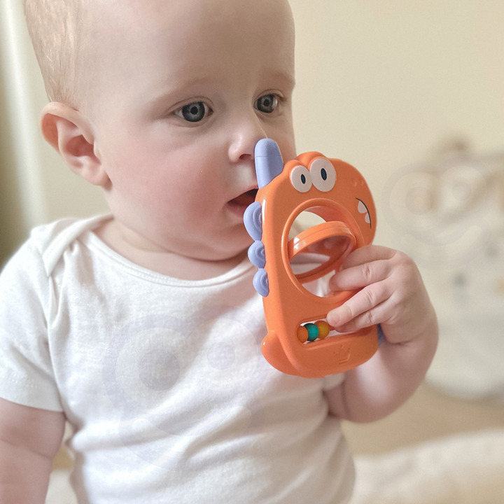 WOOPIE BABY Sensory Toy Teether Mirror Dino