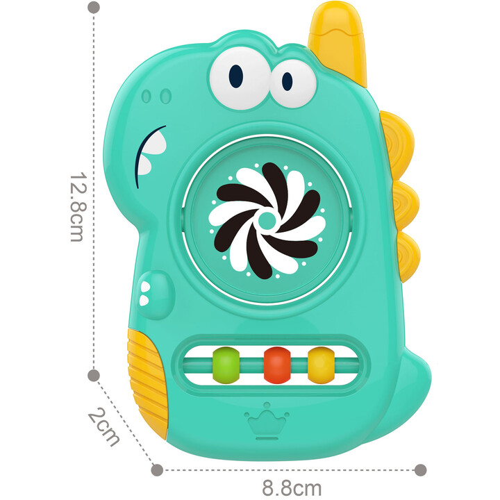 WOOPIE BABY Sensory Toy Teether Mirror Dino