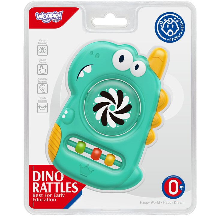 WOOPIE BABY Sensory Toy Teether Mirror Dino