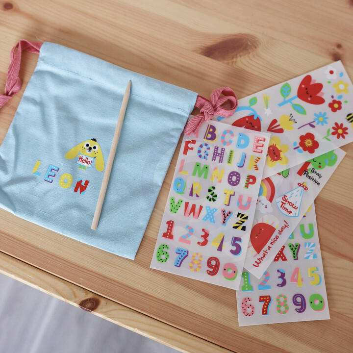 WOOPIE ART&FUN Creative Set Magic Bag + Stickers for Decoration over 109 pcs (SET OF 5)
