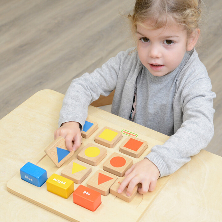 MASTERKIDZ Tablica Edukacjna Sorter Kształty i Kolory