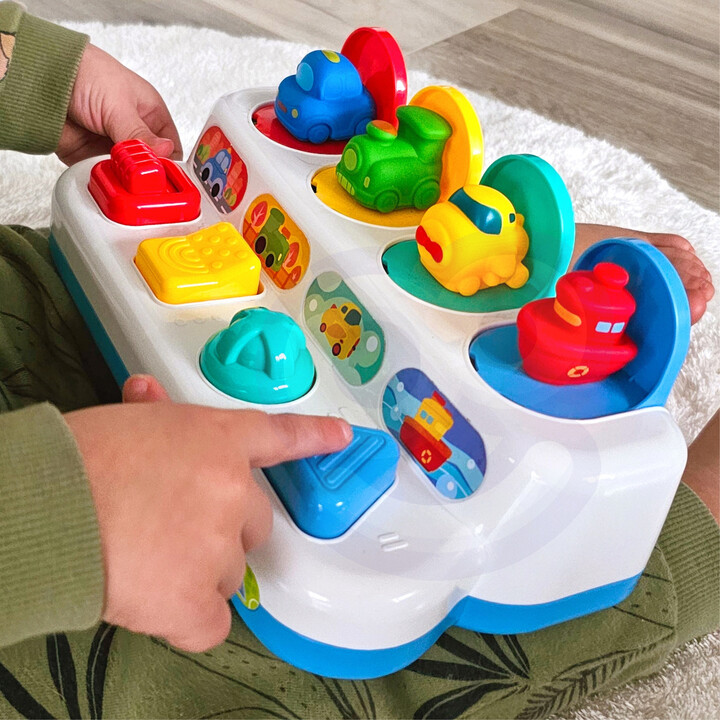 WOOPIE BABY Educational Toy Pop-Up Vehicles