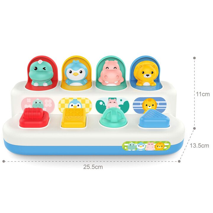 WOOPIE BABY Educational Toy Pop-Up Animals