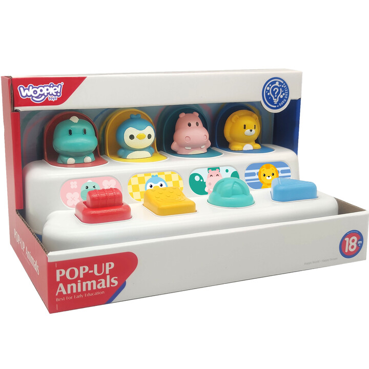 WOOPIE BABY Educational Toy Pop-Up Animals