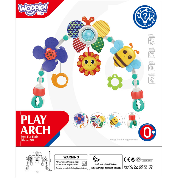 WOOPIE BABY Arch Hanger for Crib, Stroller, Car Seat