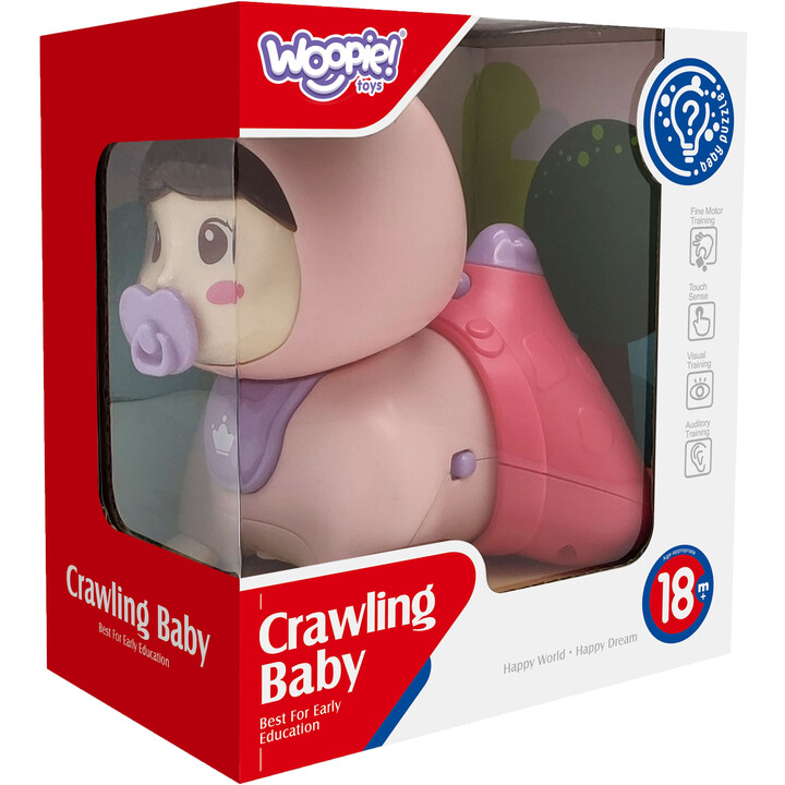 WOOPIE Raczkujący Bobas Zabawka z Melodiami Świecąca