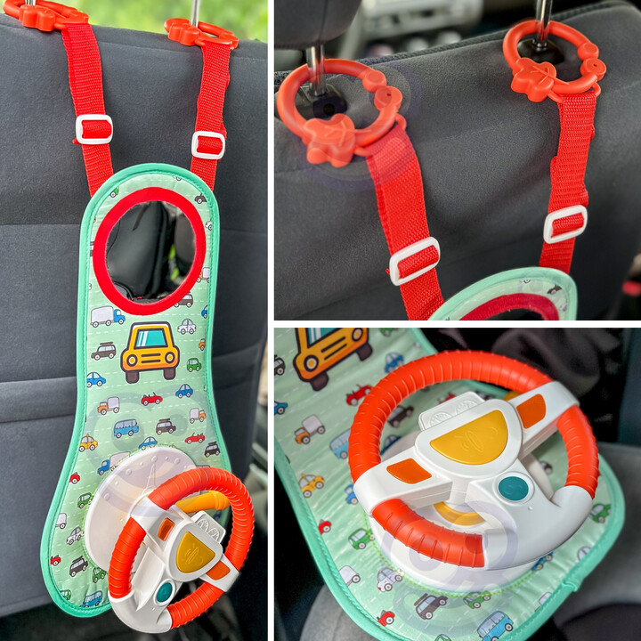 WOOPIE BABY Interactive Steering Wheel for the Little Driver's Car Set