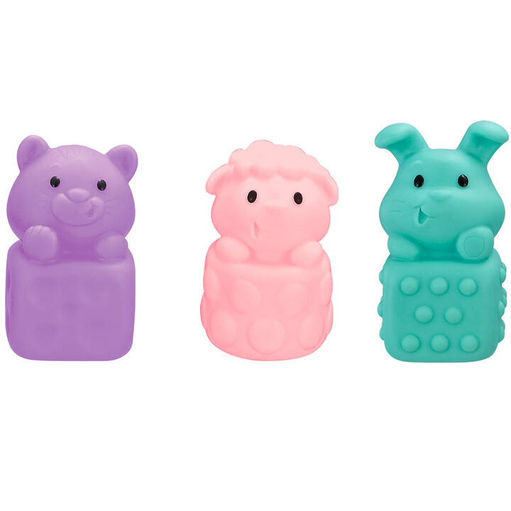 WOOPIE BABY Soft Sensory Animals Set of 6
