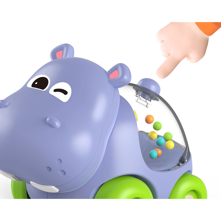 WOOPIE Grzechotka Samochodzik Pojazd Hipopotam