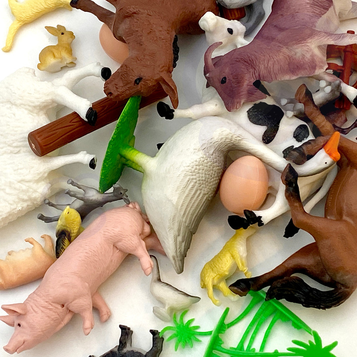 WOOPIE Set of Farm Animals Figures 34 pcs.
