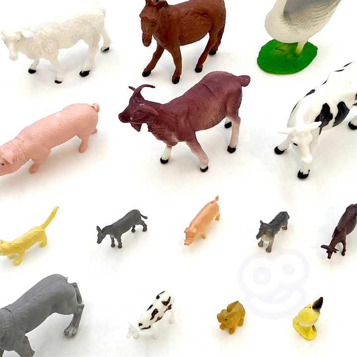 WOOPIE Set of Farm Animals Figures 34 pcs.