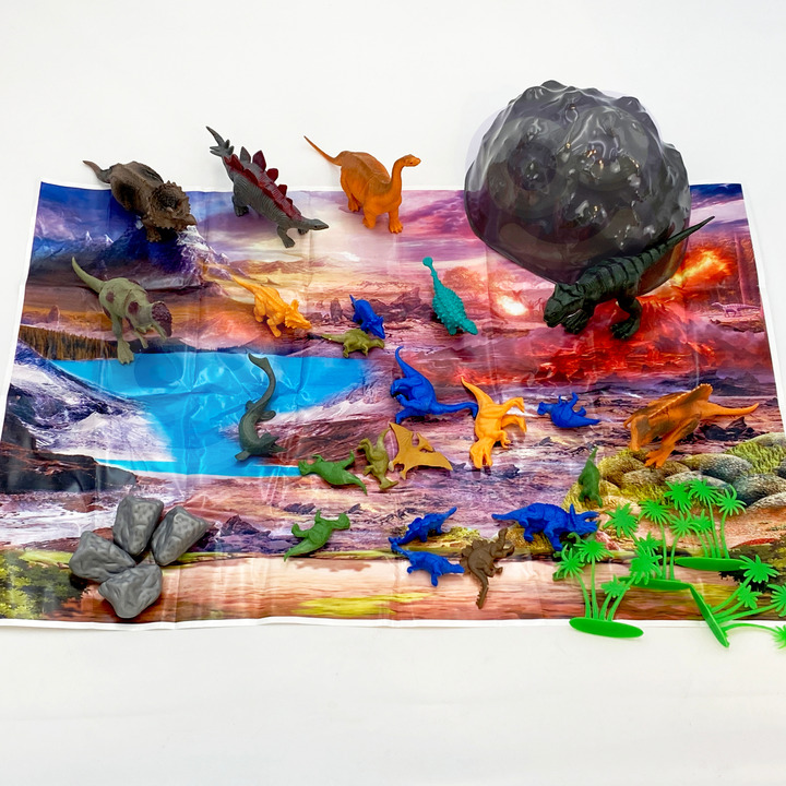 WOOPIE Dinosaur Figures Set 34 pcs.