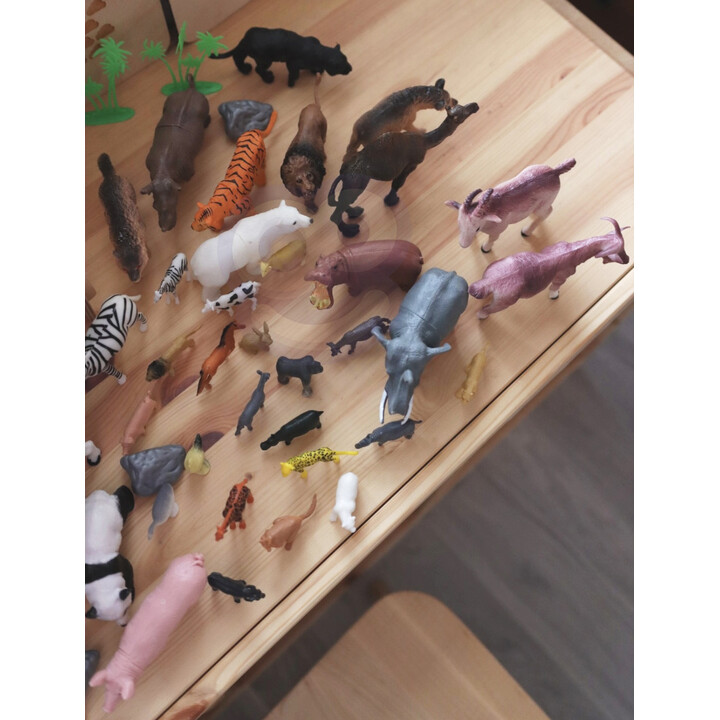 WOOPIE Set of Animal Figures XXL 58 pcs.