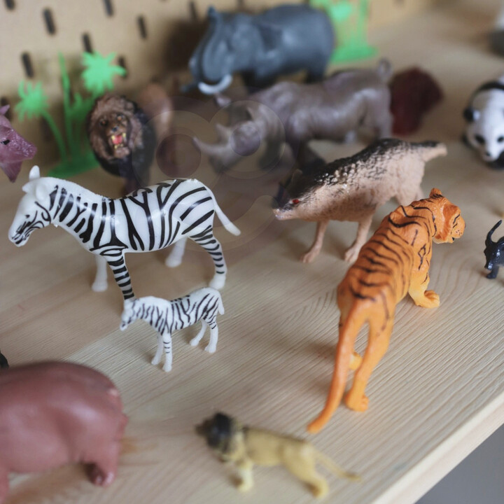 WOOPIE Set of Animal Figures XXL 58 pcs.