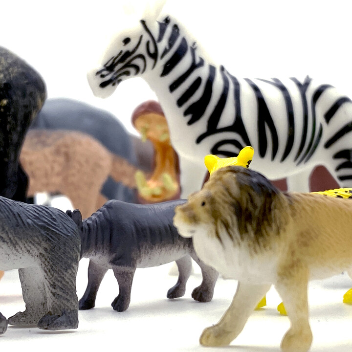 WOOPIE Set of Animal Figures XXL 58 pcs.
