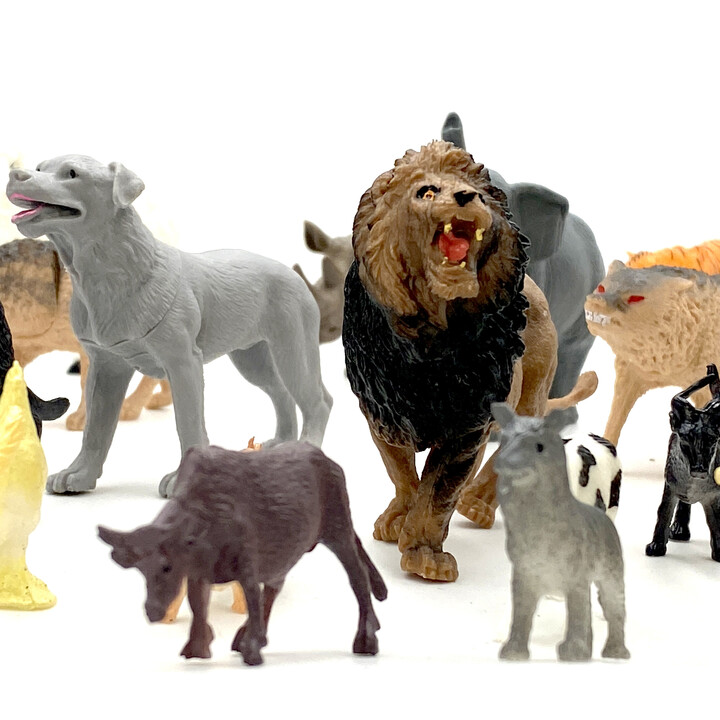 WOOPIE Set of Animal Figures XXL 58 pcs.