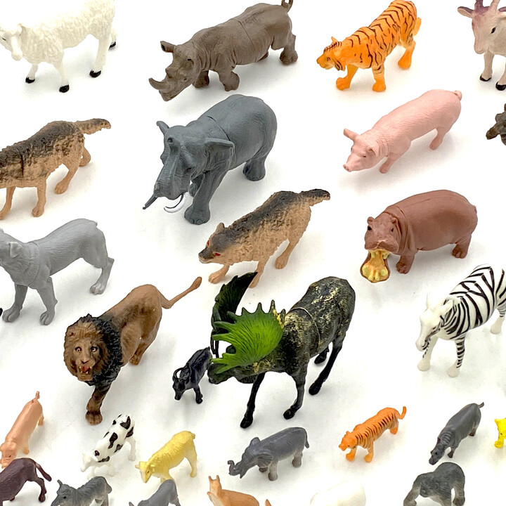 WOOPIE Set of Animal Figures XXL 58 pcs.