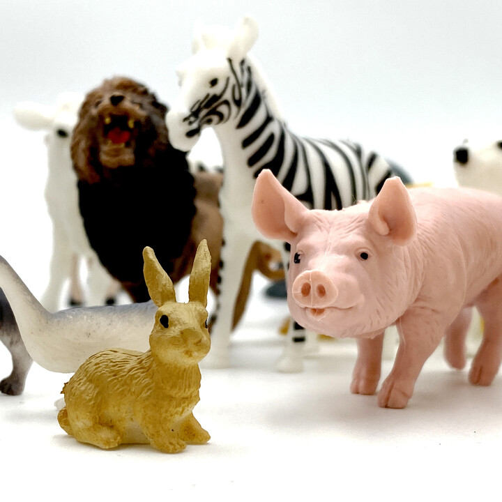 WOOPIE Set of Animal Figures XXL 58 pcs.