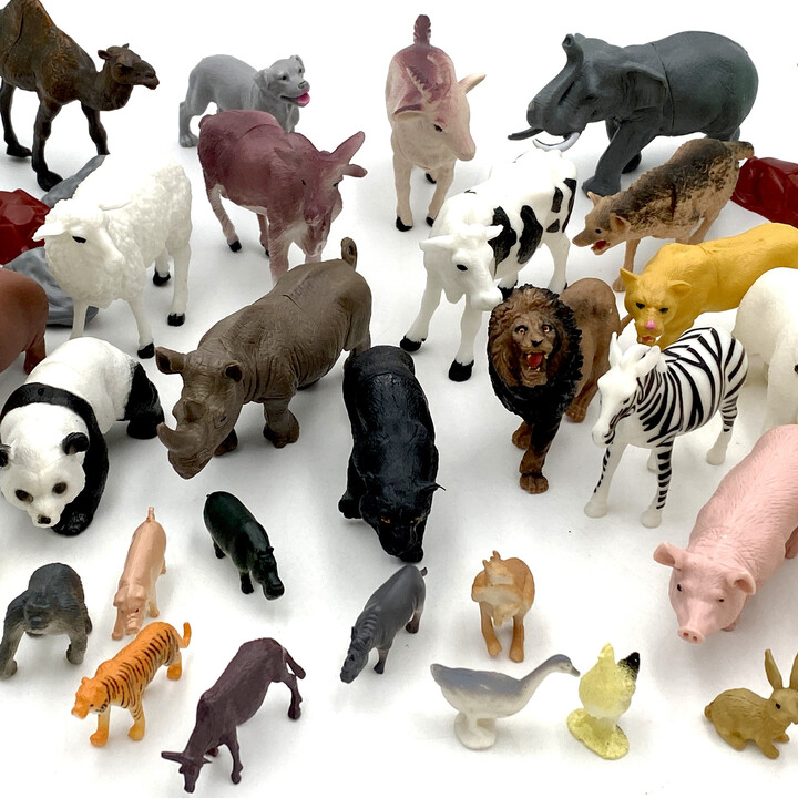 WOOPIE Set of Animal Figures XXL 58 pcs.