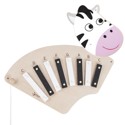 CLASSIC WORLD EDU Musical Wall Board ZEBRA