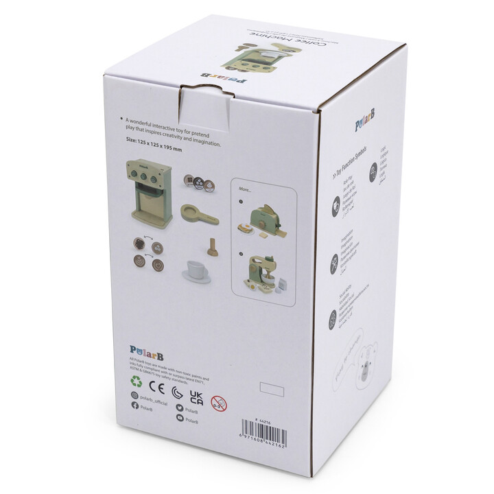 VIGA PolarB Wooden Coffee Maker Green + Accessories